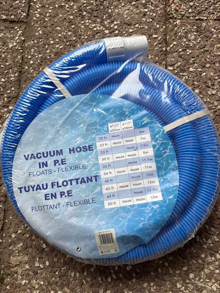 Nieuwe drijvende flexibele PE stofzuigerslang, Ophalen of Verzenden, Nieuw, Overige typen