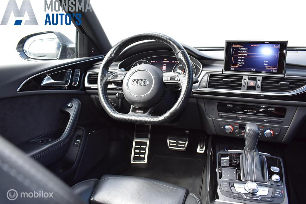 Audi A6 Avant 3.0 TFSI q. MTM 440pk Oolonggrau RS-stoelen AC, Auto's, Gebruikt, 2995 cc, Adaptive Cruise Control, 1790 kg