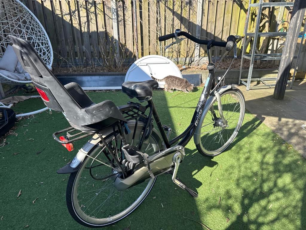 Moederfiets - Fietst prima, opknapbeurtje nodig, Gebruikt, Dubbele standaard, 1 zitje, Ophalen