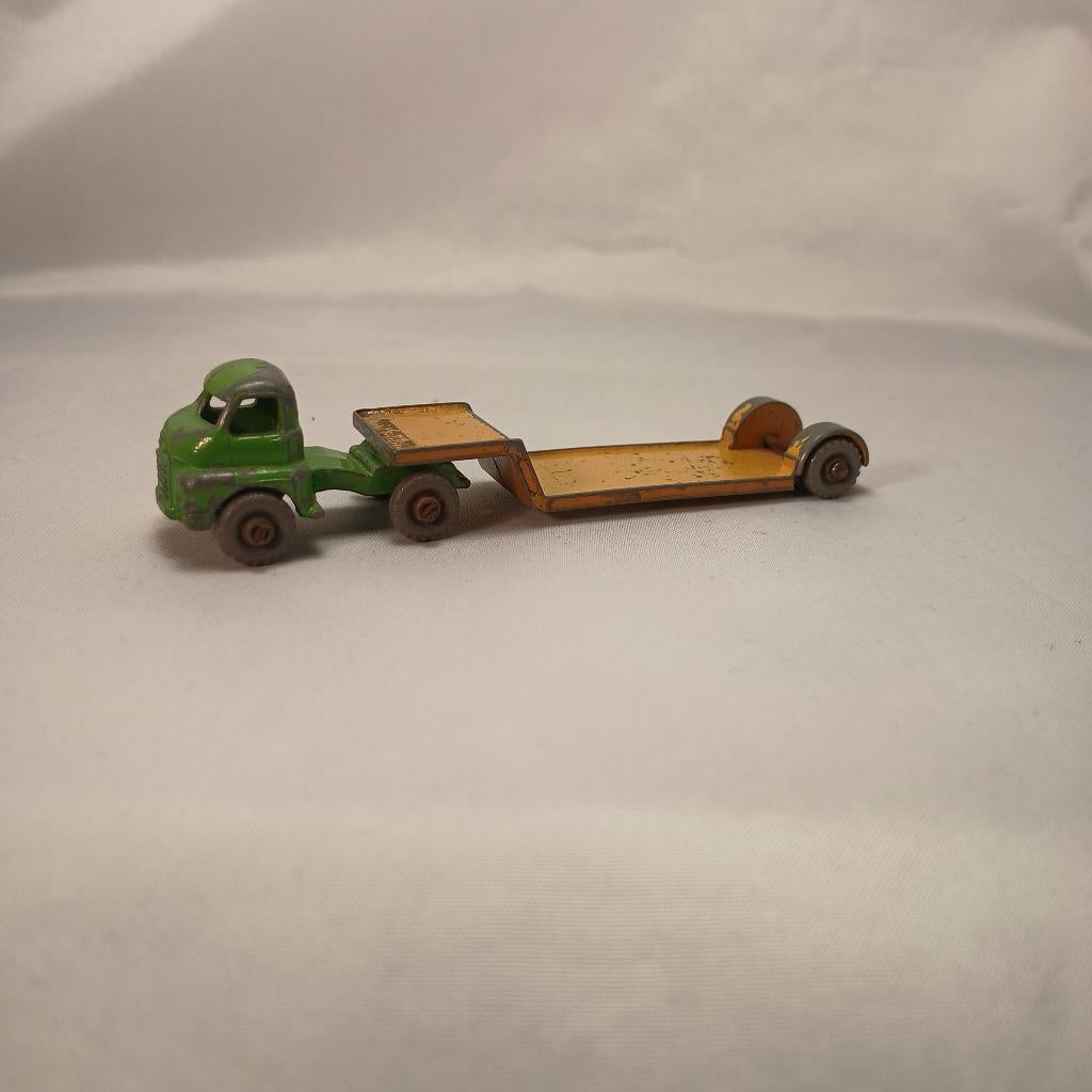 matchbox lesney bedford lowloader 27 B, Ophalen of Verzenden, Gebruikt, Bus of Vrachtwagen