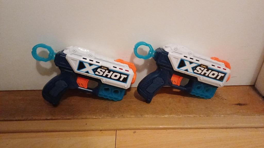 X-Shot Zuru Kickback 2X, Ophalen of Verzenden, Zo goed als nieuw