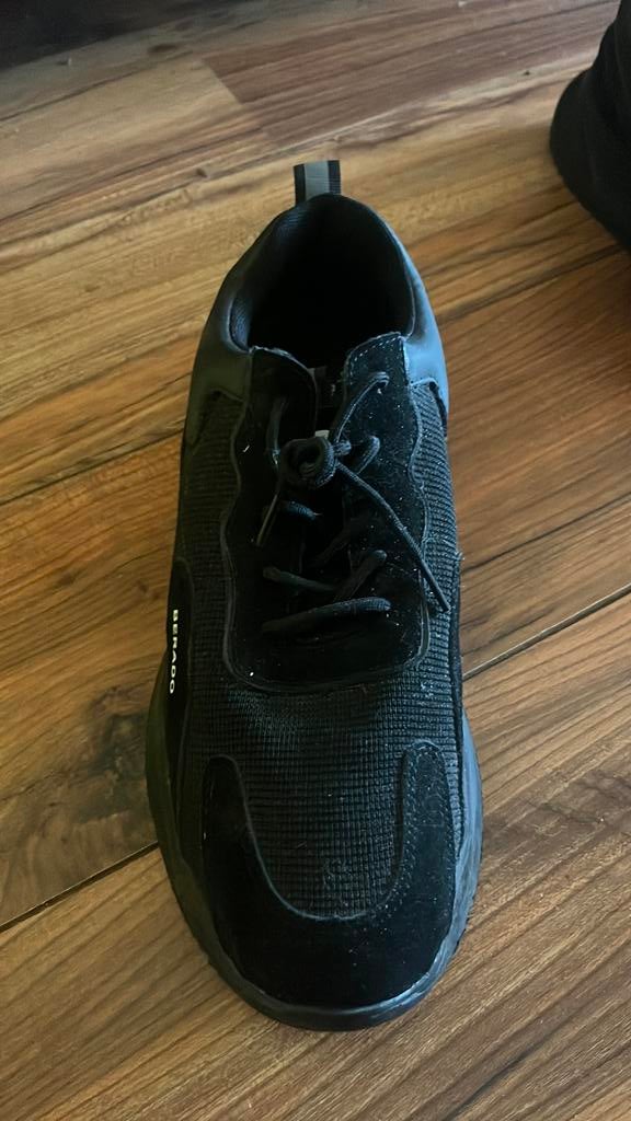Berardo werkschoenen zwart, Ophalen, Zo goed als nieuw, Zwart, Werkschoenen