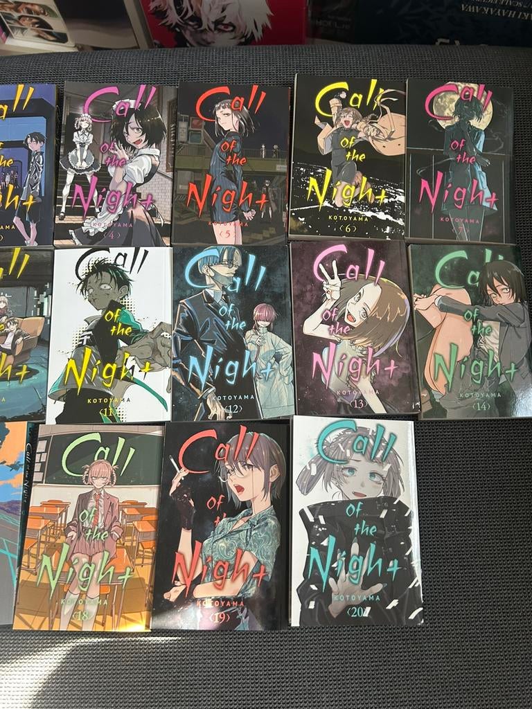 Manga | Call of the night alle 20 volumes, Boeken, Strips | Comics, Complete serie of reeks, Ophalen of Verzenden, Gelezen, Japan (Manga)