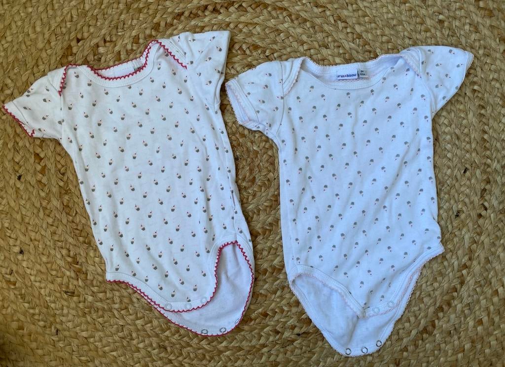 Rompers Petit Bisou maat 62/68, Ophalen of Verzenden, Zo goed als nieuw, Jongetje of Meisje, Nacht- of Onderkleding