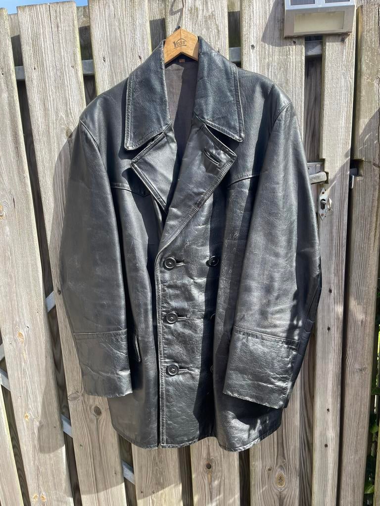 Leren Jas, Ophalen of Verzenden, Tweedehands, Jas | leer