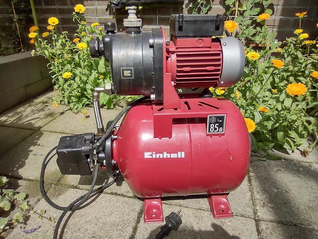 Einhell grondwaterpomp met aanzuigslang, Tuin en Terras, Waterpompen, Ophalen, Gebruikt, Elektrisch, Hydrofoorpomp