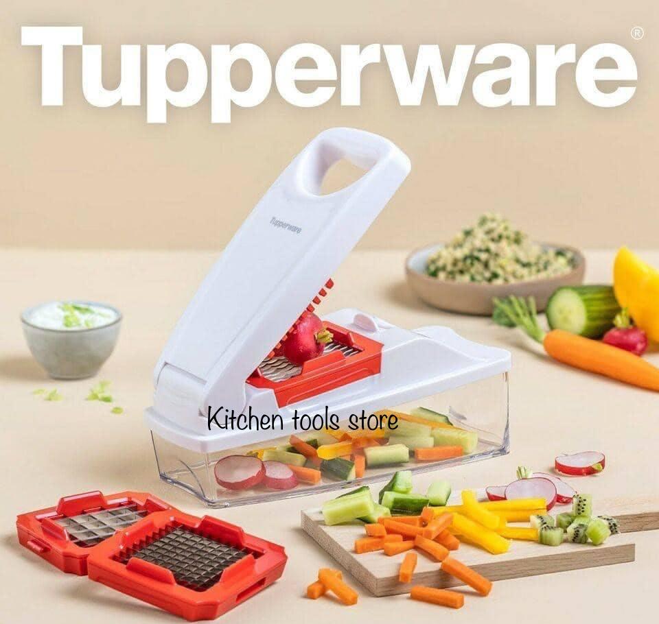 Tupperware super dicer groentesnijder blokjes friet snijder, Ophalen of Verzenden, Nieuw, Overige typen