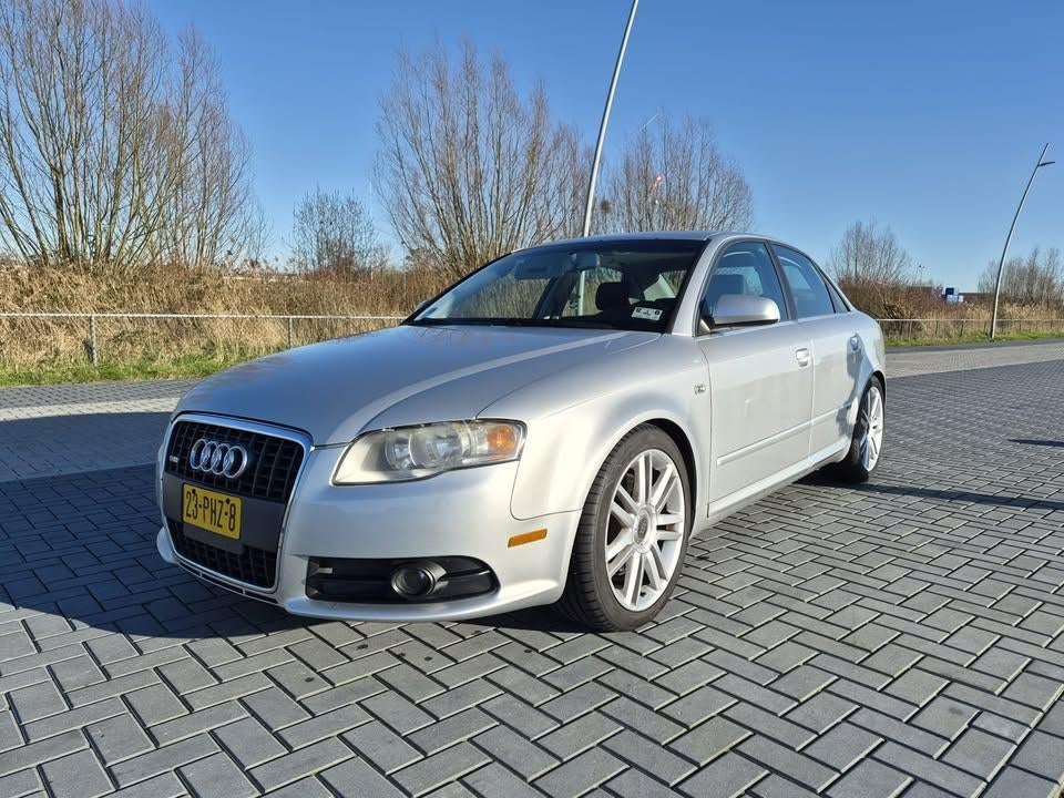 2008 Audi A4 B7 2.0 tfsi quattro sedan (usa), Auto's, Automaat, 1643 kg, Zwart, A4