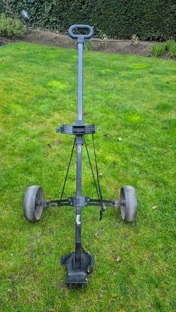 Golftrolley (merk Ping), Ophalen, Gebruikt, Golfkar