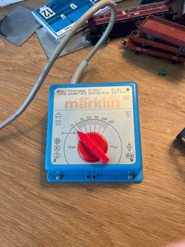Märklin Trafo 37540 - Analoge Transformator voor Modelspoor, Gebruikt, Ophalen of Verzenden, Analoog, Märklin