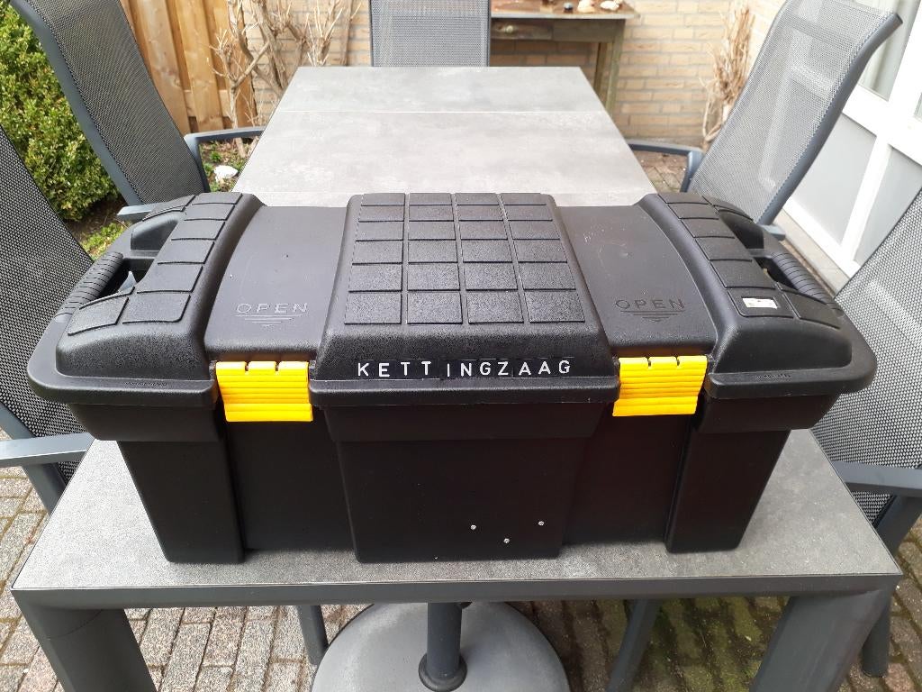 koffer voor kettingzaag, Tuin en Terras, Ophalen, Zo goed als nieuw, Overige soorten, Onbekend