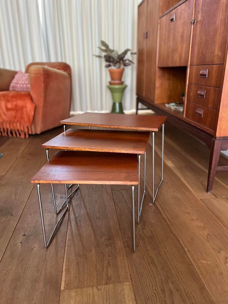 Bieden. Vintage Brabantia Mimiset – Jaren '60 Dutch Design, Minder dan 45 cm, Minder dan 55 cm, Gebruikt, Ophalen of Verzenden