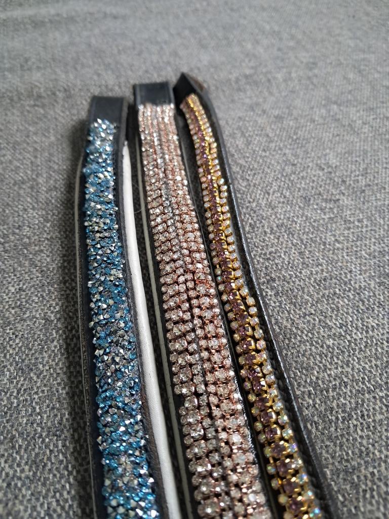 Frontriemen verschilende maten, Ophalen of Verzenden, Zo goed als nieuw, Zwart