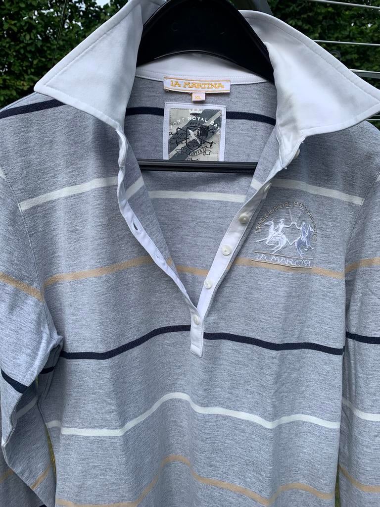 Poloshirt van La Martina maat 40/42, Ophalen of Verzenden, Zo goed als nieuw, Maat 38/40 (M), Lange mouw