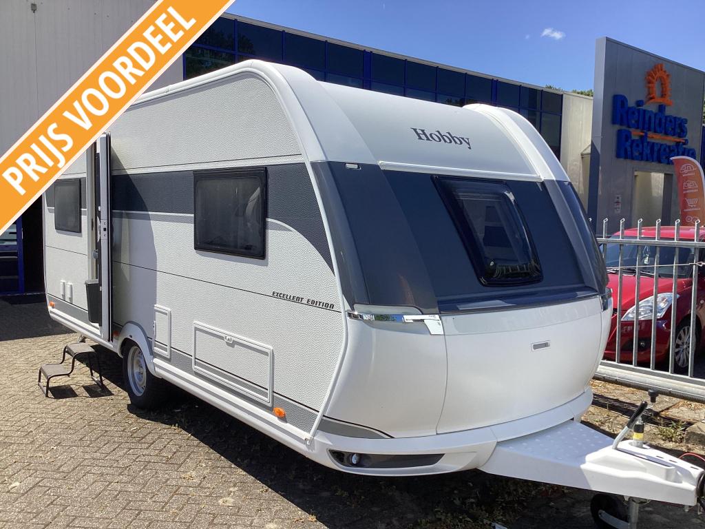 Hobby Excellent Edition 540 UL, Caravans en Kamperen, Caravans, Rondzit, Hobby, Bedrijf, 6 tot 7 meter