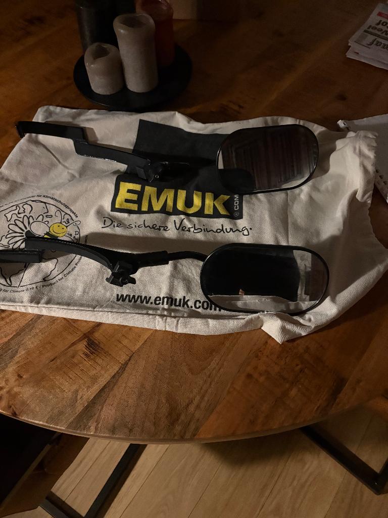 V60 caravanspiegels emuk, Ophalen of Verzenden, Gebruikt, Volvo