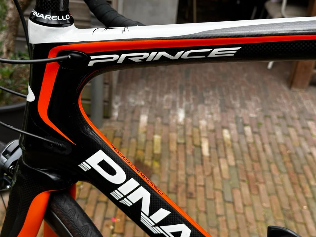 Pinarello Prince racefiets, Ultegra, Edco Carbon wielset, Fietsen en Brommers, Fietsen | Racefietsen, Overige merken, 28 inch