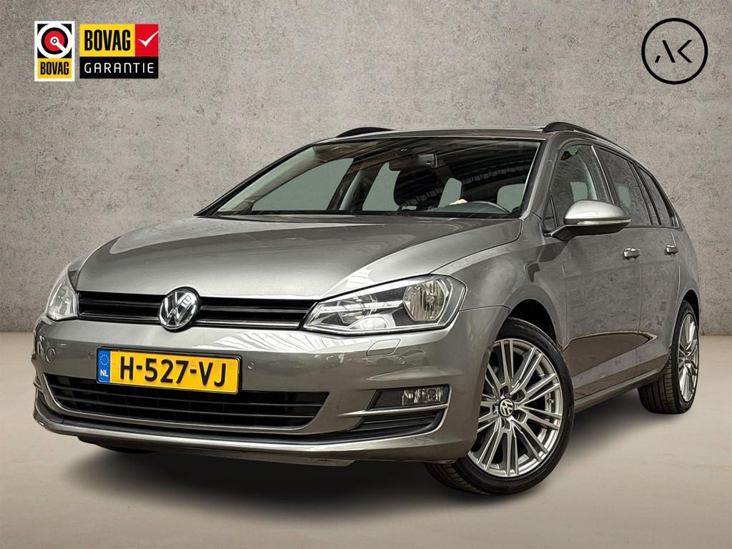 Volkswagen Golf Variant 1.2 TSI Sportline (PANORAMADAK, SCHE, Voorwielaandrijving, Stof, Gebruikt, Zwart
