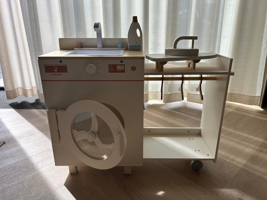 Vertbaudet speelwasmachine, Ophalen