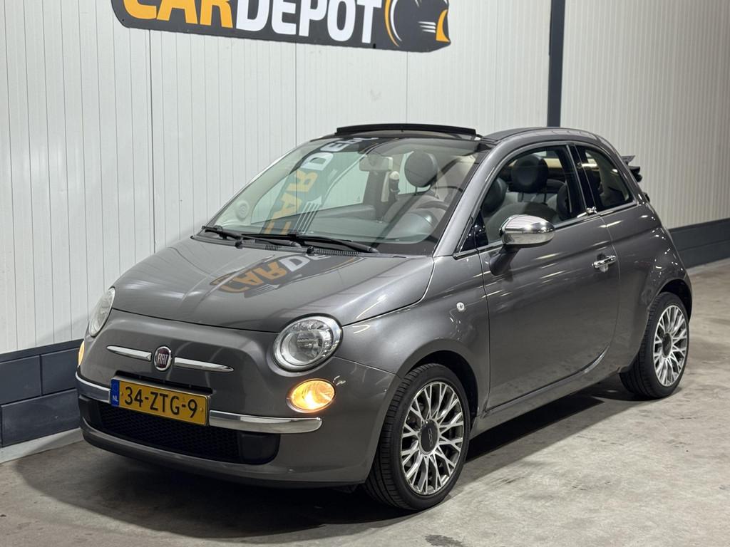 Fiat 500 C 0.9 TwinAir Lounge, Euro 5, Gebruikt, 31 €/maand, Cabriolet