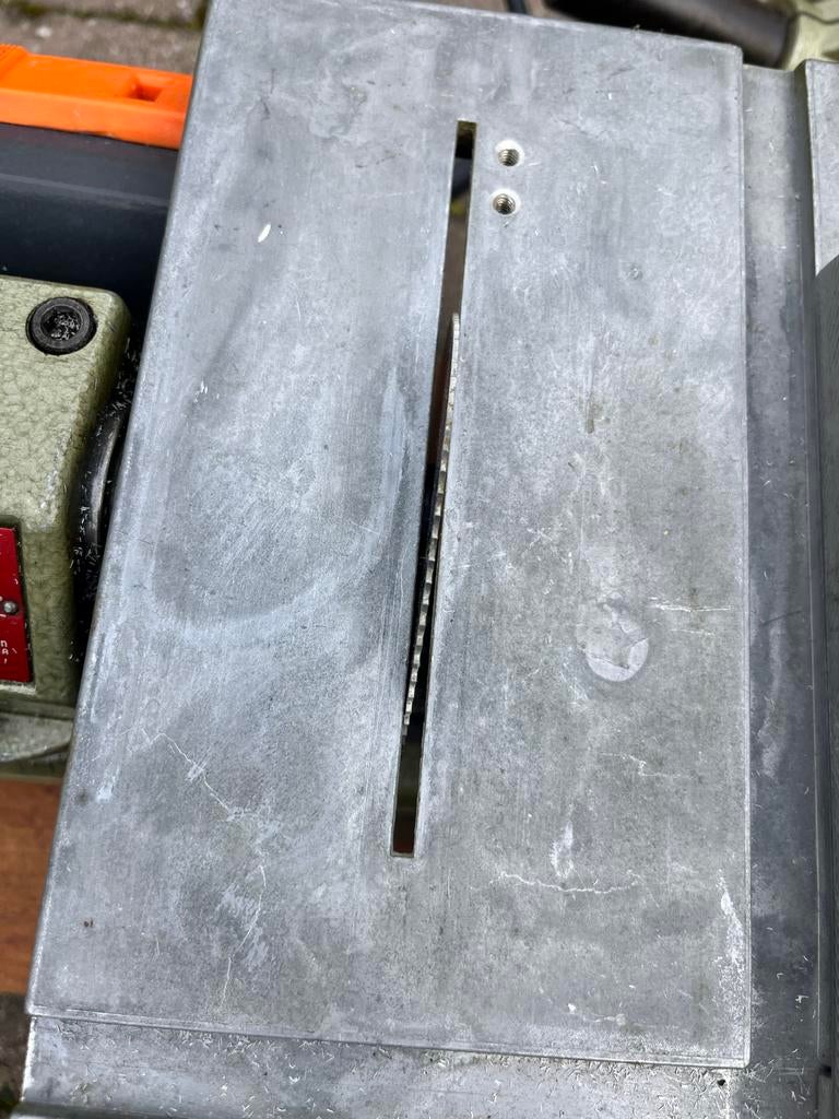 Vintage zaagmachine, Doe-het-zelf en Verbouw, Gereedschap | Zaagmachines, Gebruikt, Cirkelzaag, Ophalen of Verzenden, 30 tot 70 mm