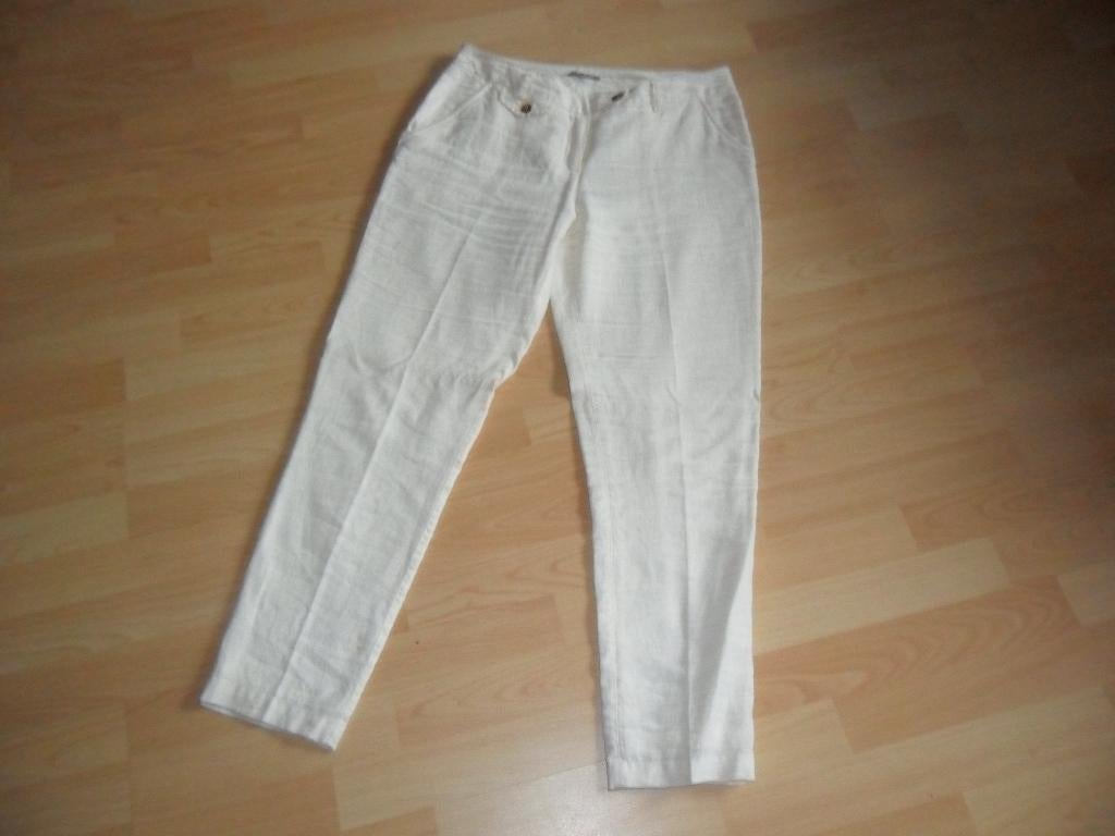 NIEUW STEL THE BARN BROEK EN COLBERTJE/JASJE PAK NIEUW, Kostuum of Pak, Beige, Maat 42/44 (L), Nieuw