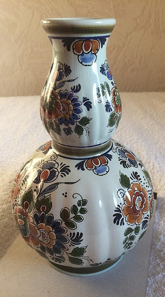 Delft nr. 420 polychroom Holland Handwerk vaas, Ophalen