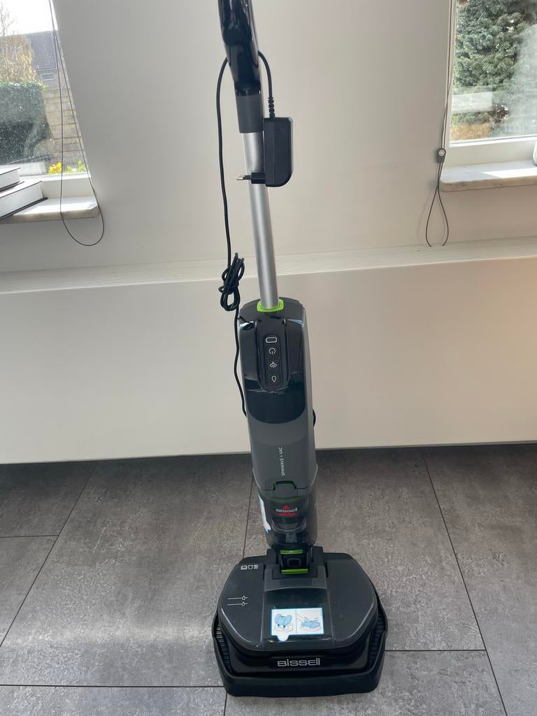 Bissell spinwave + vac, Ophalen, Zo goed als nieuw, Reservoir, Overige typen