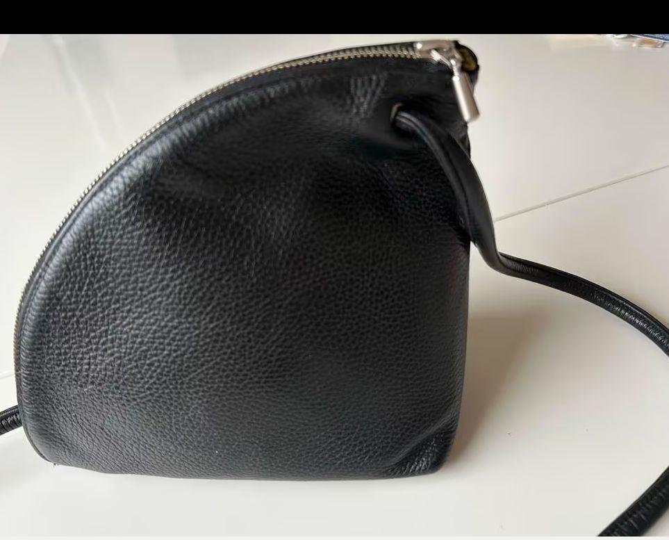 Hester van Eeghen zwarte leren tas, Overige merken, Verzenden, Zwart, Zo goed als nieuw