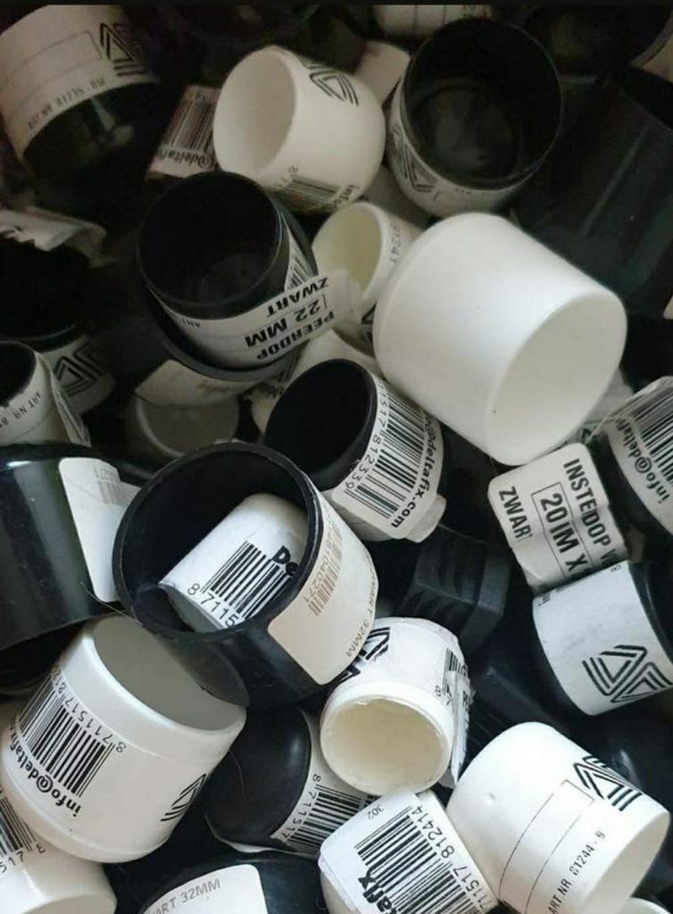 Partij Pootdoppen 280 stuks, Ophalen of Verzenden, Nieuw, Vijf, Zes of meer stoelen