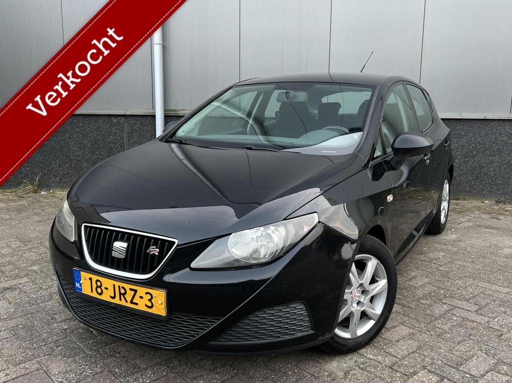 Seat Ibiza 1.2 Club 5drs Airco FR uitvoering NL Auto NAP, Voorwielaandrijving, Euro 5, 60 pk, 1198 cc