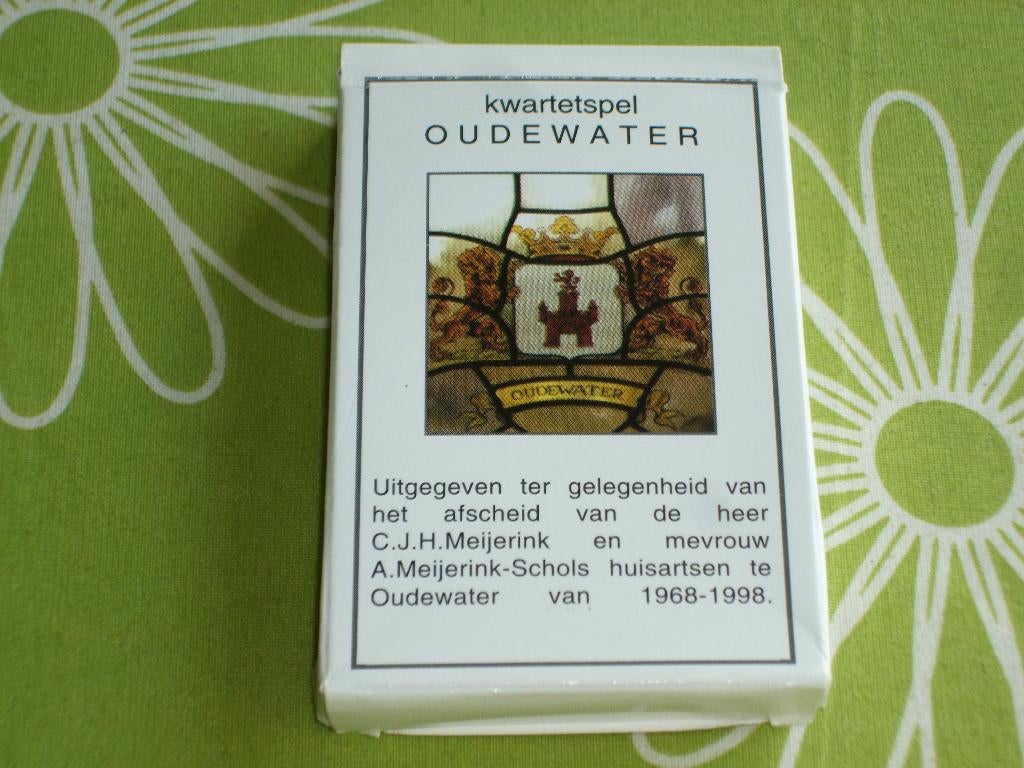 Oudewater kwartet - Uitgegeven t.g.v. afscheid huisartsen, Ophalen of Verzenden, Gebruikt, Kwartet(ten)