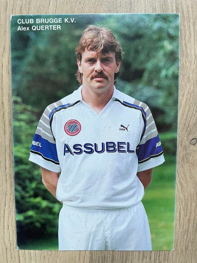 Fotokaart Alex Querter (Club Brugge)., Verzamelen, Sportartikelen en Voetbal, Ophalen of Verzenden, Nieuw, Buitenlandse clubs