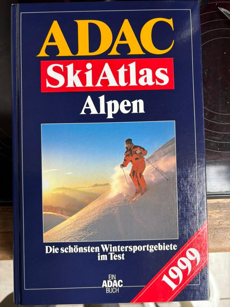 ADAC ski atlas Alpen 1999, Overige merken, Europa, Ophalen of Verzenden, Zo goed als nieuw