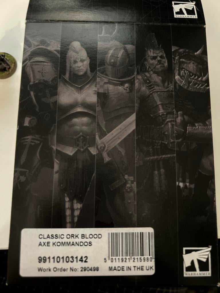 Classic Ork Blood Axe Kommandos Warhammer Figuren, Ophalen of Verzenden, Nieuw, Warhammer, Figuurtje(s)