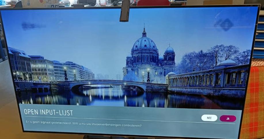 LG OLED55B6V OLED 55 INCH, Ophalen, Zo goed als nieuw, 100 cm of meer, 4k (UHD)