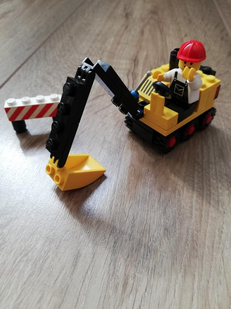 Lego steam shovel set 6631, zonder instructieboekje en doos, City, Lego, Ophalen of Verzenden, Zo goed als nieuw