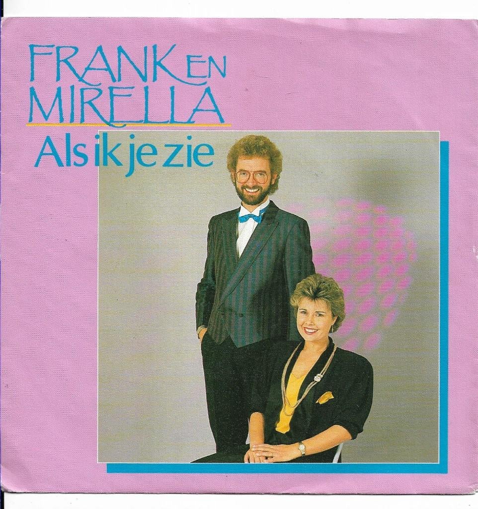 Frank  &  Mirella, Cd's en Dvd's, Vinyl Singles, 7 inch, Single, Ophalen of Verzenden, Zo goed als nieuw