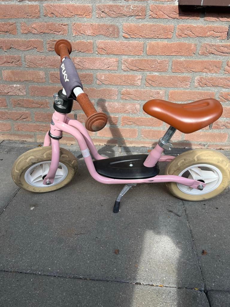 Roze Puky loopfiets retro uitvoering, Ophalen, Gebruikt, Loopfiets