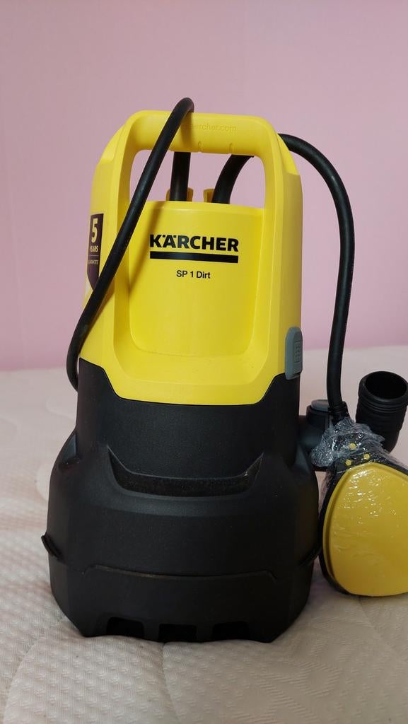 Kärcher SP 1 Dirt Dompelpomp - 250W, 5500 l/u, Tuin en Terras, Waterpompen, Zo goed als nieuw, Elektrisch, Dompelpomp, Ophalen of Verzenden