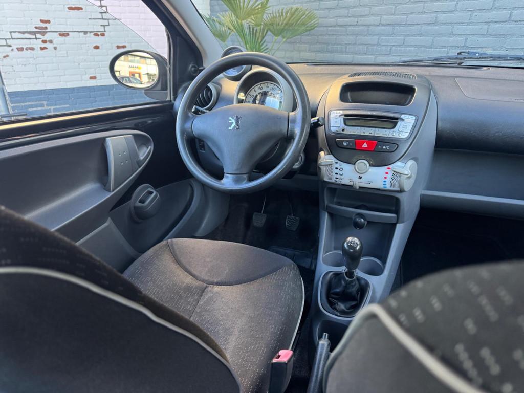 Peugeot 107 1.0-12V XS Airco 5drs NAP! Inruil mogelijk!, Voorwielaandrijving, Stof, Gebruikt, 4 stoelen