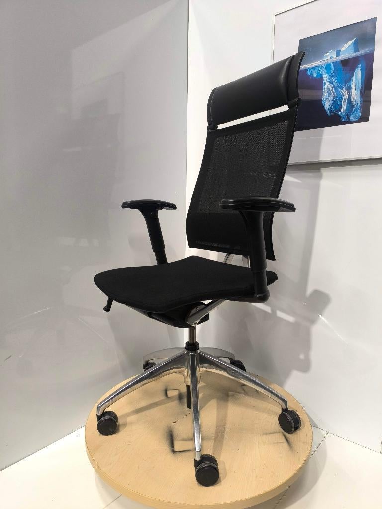 Sedus Ergonomische stoel / werkstoel / stoel, 6 stuks, Gebruikt, Zwart, Ophalen of Verzenden, Bureaustoel