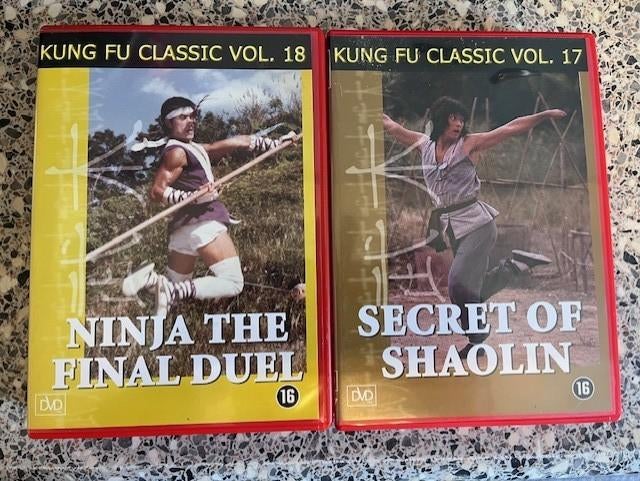 Kung Fu Classics DVD Collectie (31 dvd's), Alle leeftijden, Ophalen of Verzenden, Zo goed als nieuw, Martial Arts