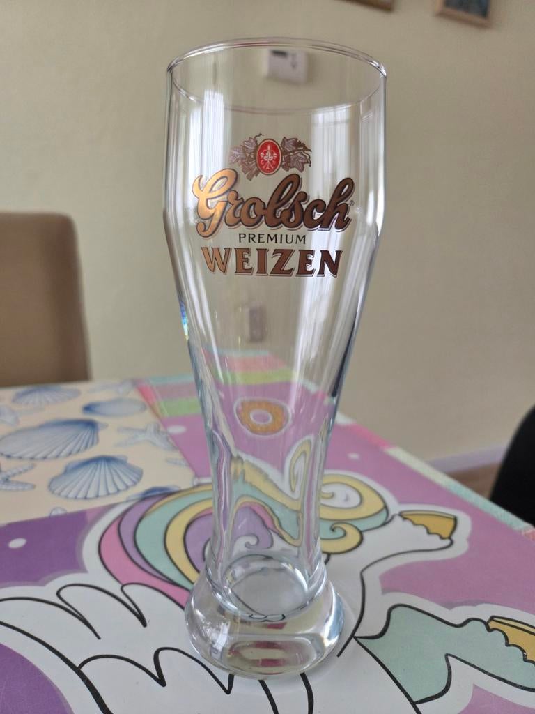 Grolsch Weizen Bierglas, Verzamelen, Biermerken, Ophalen, Nieuw, Glas of Glazen, Grolsch