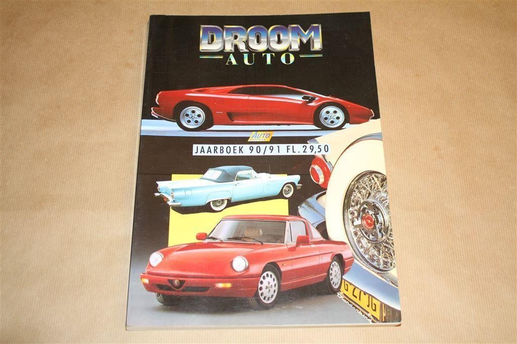 Droom auto - Jaarboek 90/91, Ophalen of Verzenden, Zo goed als nieuw, Algemeen