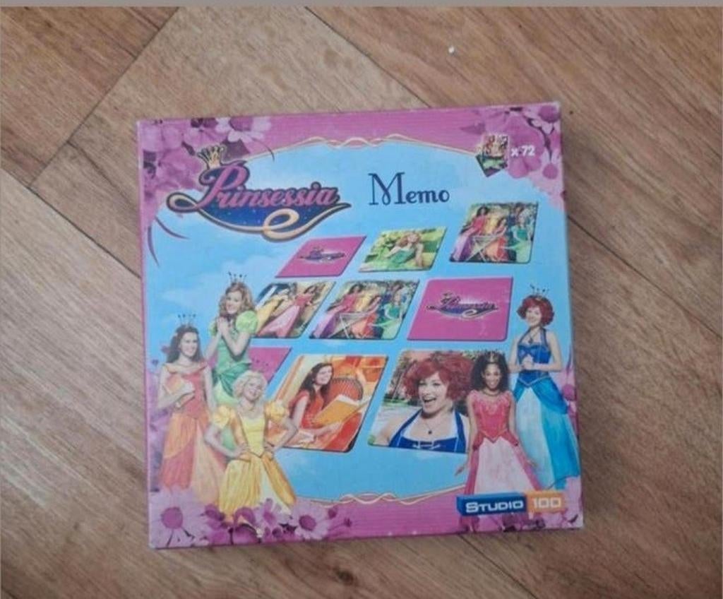 Prinsessia Memo Spel - Studio 100, Ophalen of Verzenden, Zo goed als nieuw, Overige typen
