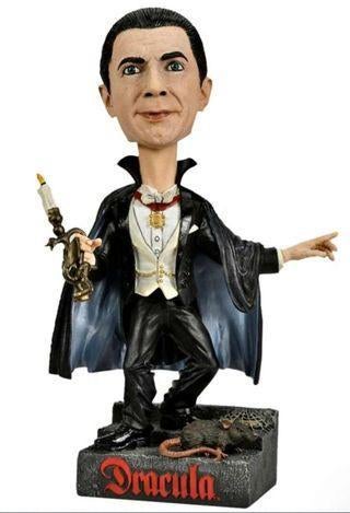Neca collectables bobble head statue Dracula Frankenstein ea, Verzamelen, Ophalen of Verzenden, Nieuw, Overige typen