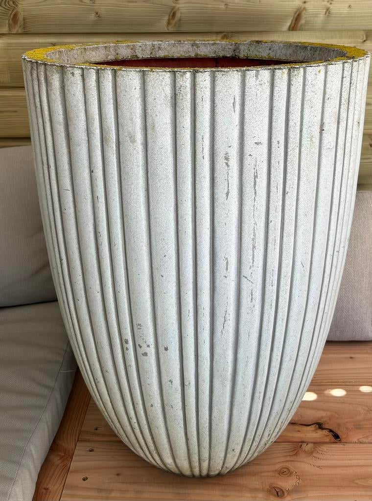 Capi XXL buitenpot 75 cm hoogte, Ophalen, Kunststof, 40 cm of meer, Rond