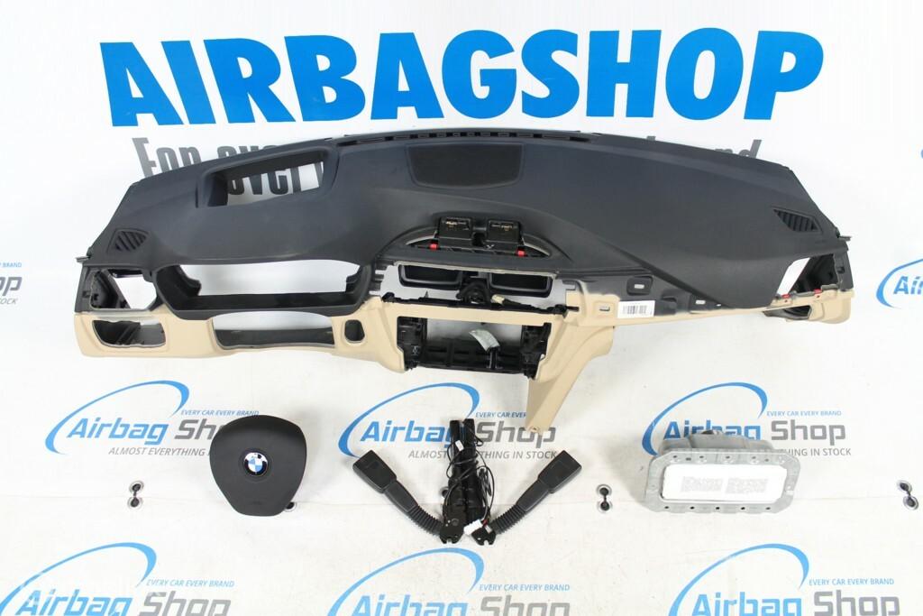 Airbag set - Dashboard beige head up BMW 4 serie F32 F33 F36