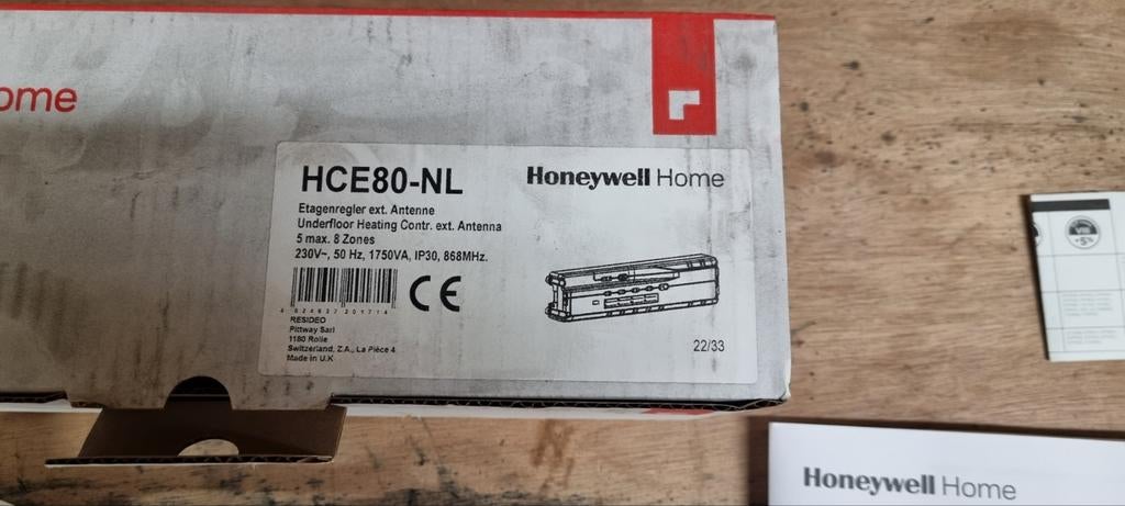 Honeywell HCE-80 Zoneregelaar - Nieuw in verpakking, Ophalen, Nieuw